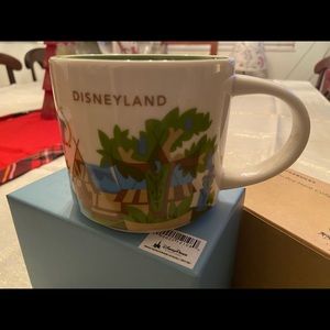 New Disneyland Starbucks You Are Here Cup Mug